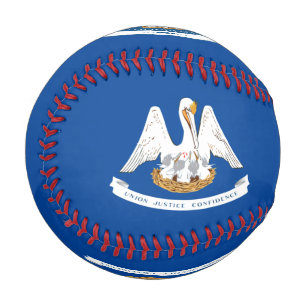 Louisiana flag baseball