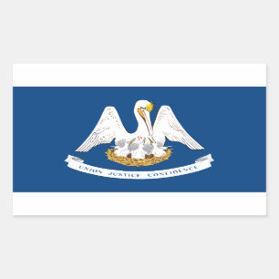 Louisiana Flag Sticker