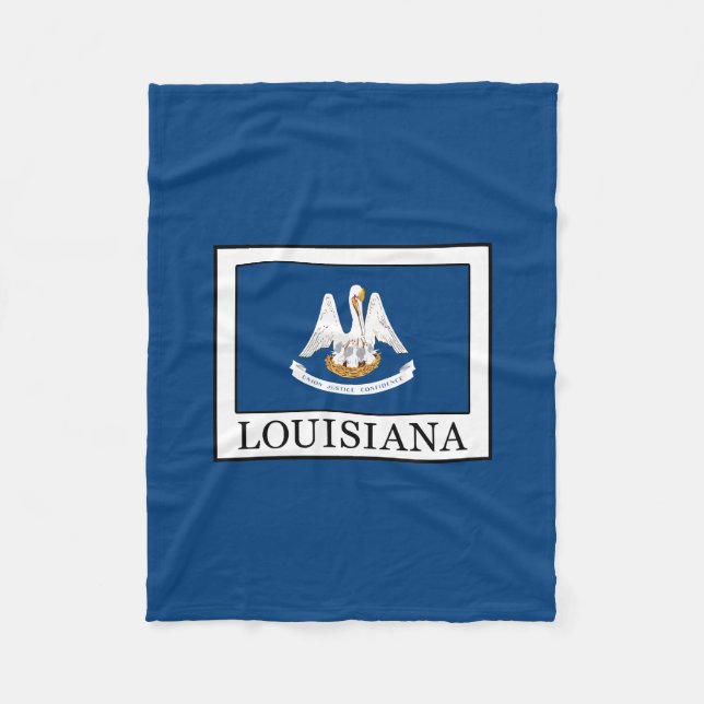 Louisiana Fleece Blanket (Front)