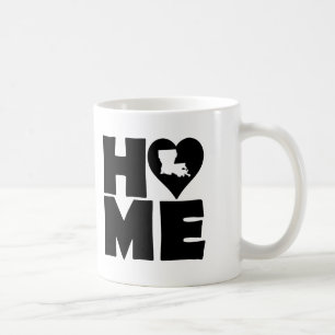 Louisiana Home Heart State Mug or Travel Mug