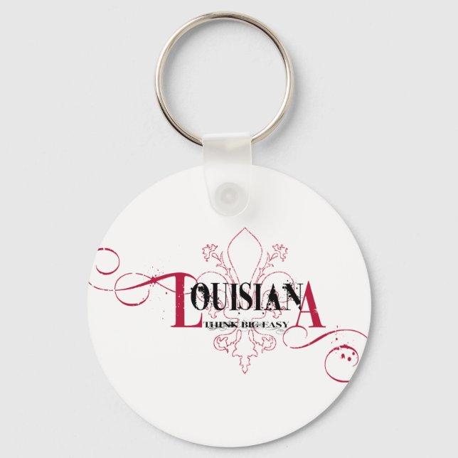 Louisiana Keychain (Front)