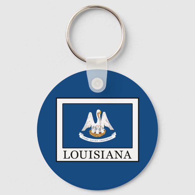 Louisiana Keychain (Front)