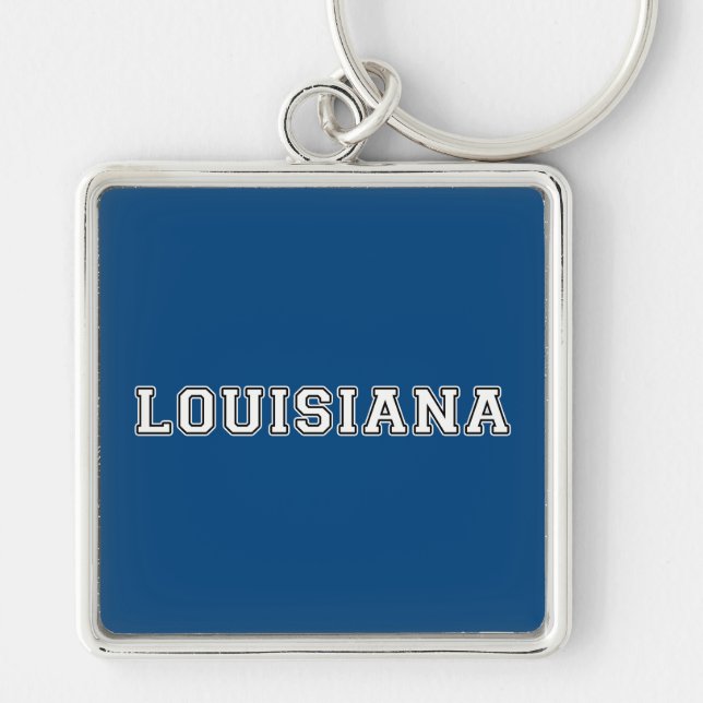 Louisiana Keychain (Front)