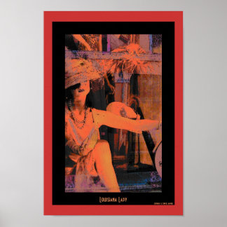 Louisiana Lady Poster