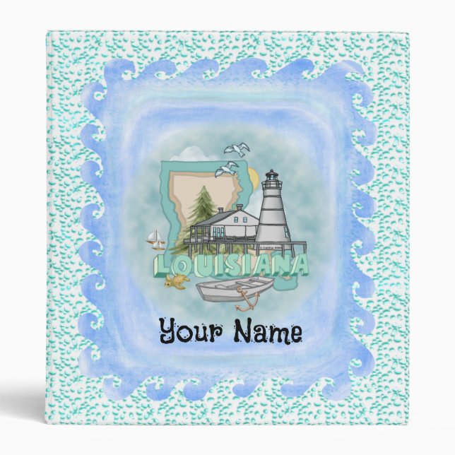 Louisiana Lighthouse binder (Front)