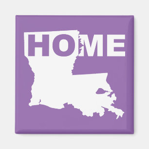 Louisiana Maison loin de State Fridge Magnet