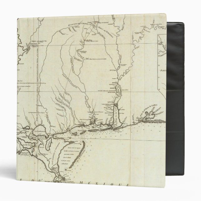 Louisiana Map Binder (Front/Inside)