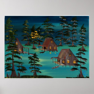 Louisiana Midnight Neighbours Poster