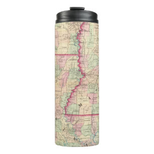 Louisiana, Mississippi Thermal Tumbler