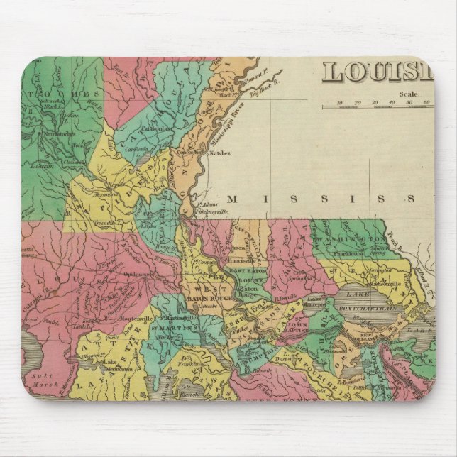 Louisiana Mouse Pad (Front)