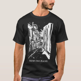 Louisiana New Orleans Classic Street  T-Shirt