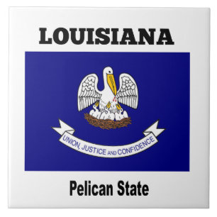 Louisiana, Pelican State, Tile