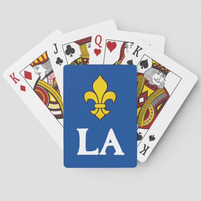 Louisiana Playing Cards (Back)