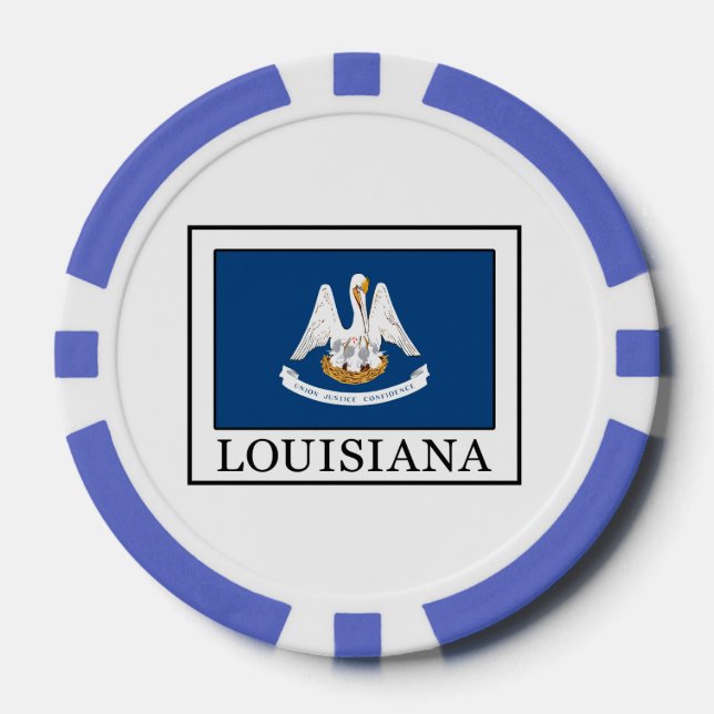 Louisiana Poker Chips (Front)