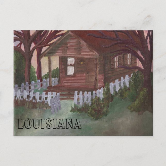 Louisiana Postcard (Front)