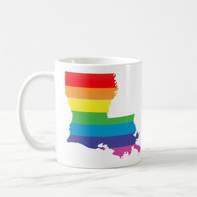 louisiana pride. coffee mug (Left)