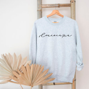 Louisiana Script State Women’s Sweatshirt