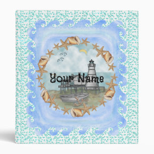 Louisiana Shells Lighthouse Binder