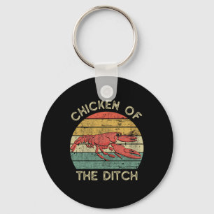 Louisiana State New Orleans Mardi Gras Chicken Of Keychain