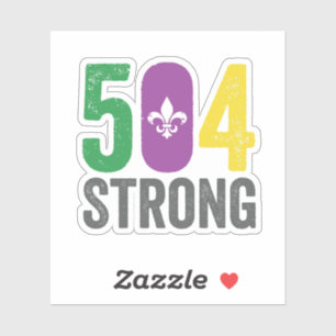 Louisiana Strong 504 NOLA Strong Mardi Gras