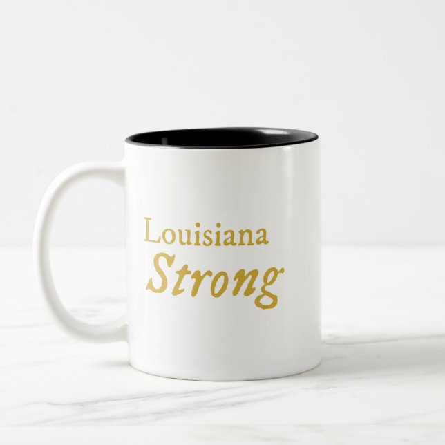 Louisiana Strong Coffee Mug (Left)