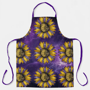 Louisiana Sunflower/Tiger/Fleur-de-Lis Trivet Apron