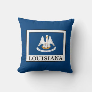 Louisiana Throw Pillow