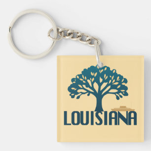 Louisiana United States of America Keychain