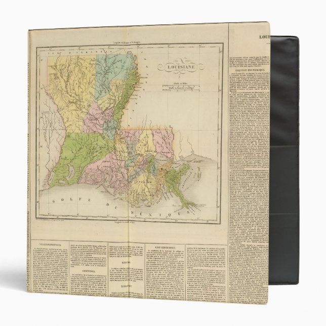 Louisiana US Binder (Front/Inside)