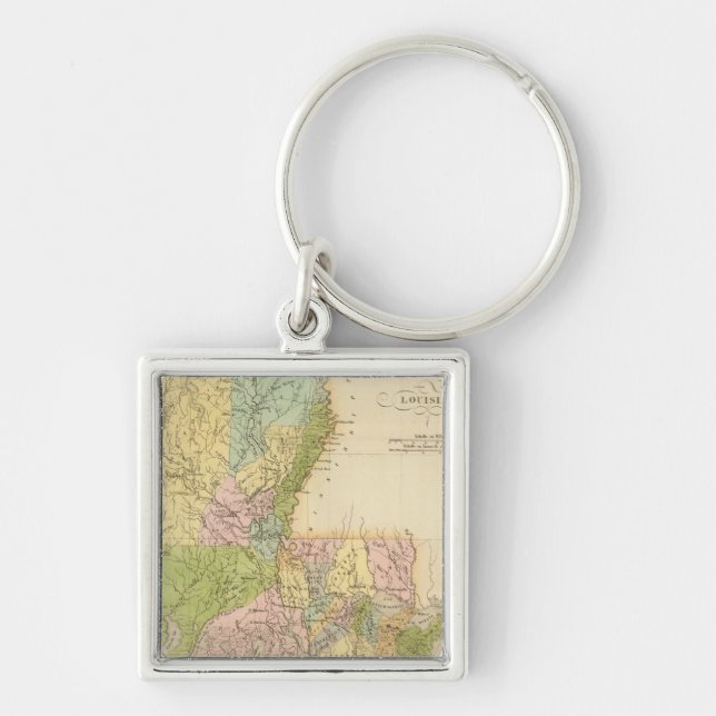Louisiana US Keychain (Front)