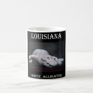 Louisiana White Alligator New Coffee Mug