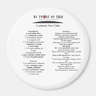 Louisiana Yam Cake Magnet