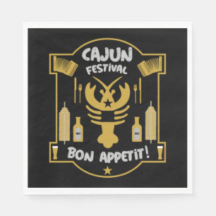 Louisiana's Cajun Bayou Napkin