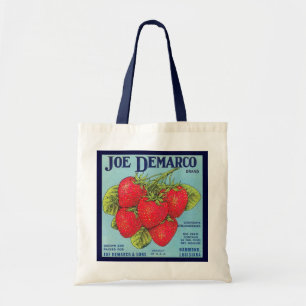 Louisiane Étiquette de crème aux fraises - Sac