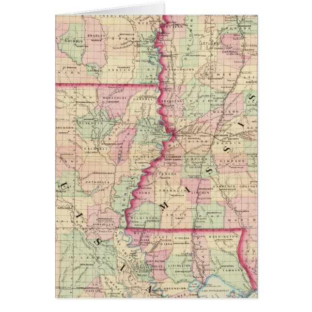 Louisiane, Mississippi (Devant)