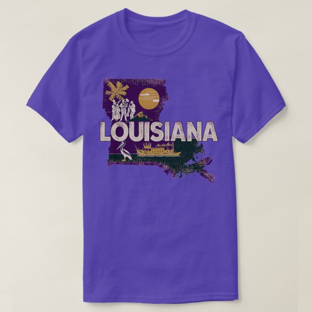 Louisiane State TShirt (Design devant)