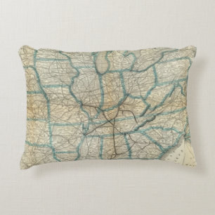 Louisville and Nashville Railroad 2 Accent Pillow
