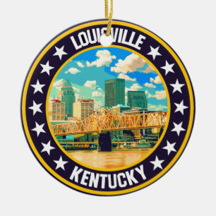 Louisville ceramic ornament
