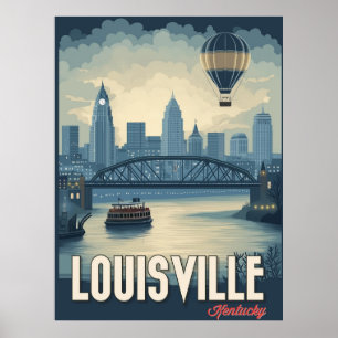 Louisville, Kentucky - Stunning City Views Poster