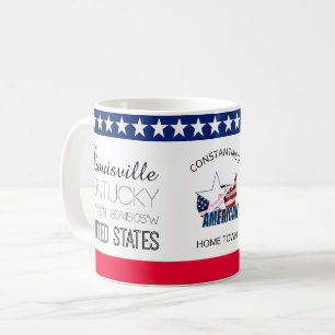 Louisville, Kentucky, United States elegant Coffee Mug