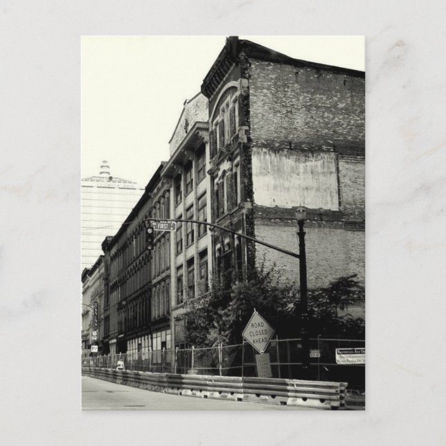 Louisville, KY B&W Postcard (Front)