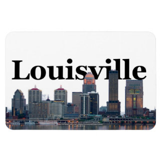 Louisville KY Skyline with Louisville in the Sky Magnet