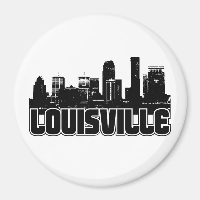 Louisville Skyline Magnet (Front)