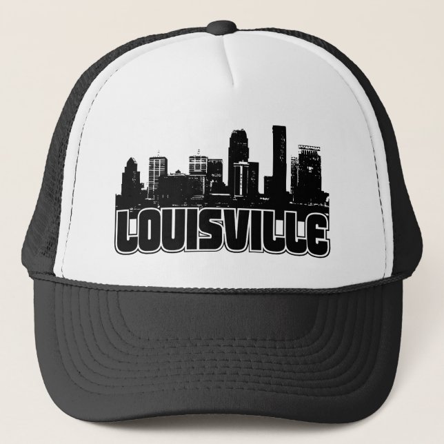 Louisville Skyline Trucker Hat (Front)