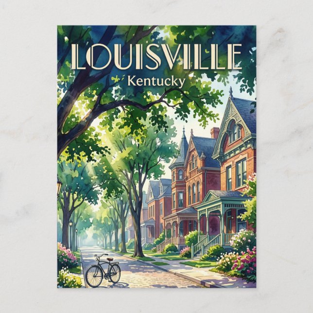 Louisville USA Postcard (Front)