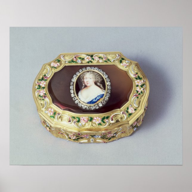 Louix XV oval snuff box Poster (Front)
