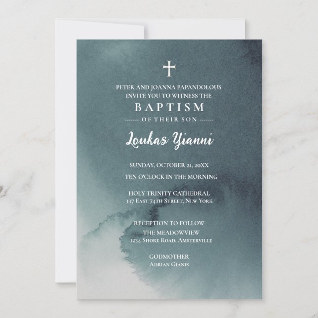 Loukas Invitation (Front)