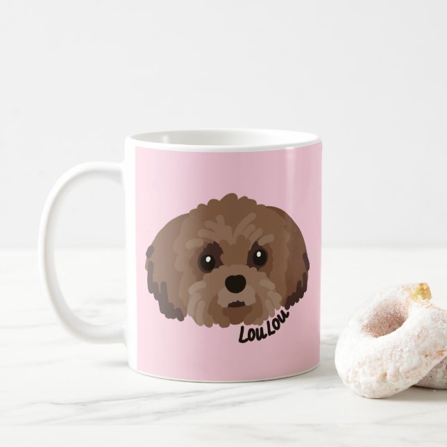 LouLou for Debi Coffee Mug (With Donut)