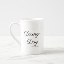 Lounge Day Bone China Mug