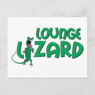 Lounge Lizard Postcard